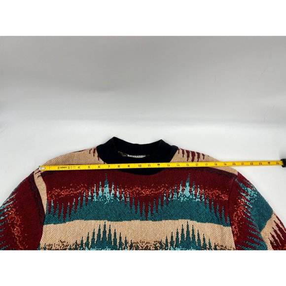 SUGAR STREET WEAVERS Aztec Southwestern Sweater- Yellowstone Ranch Fashion - Picture 8 of 10